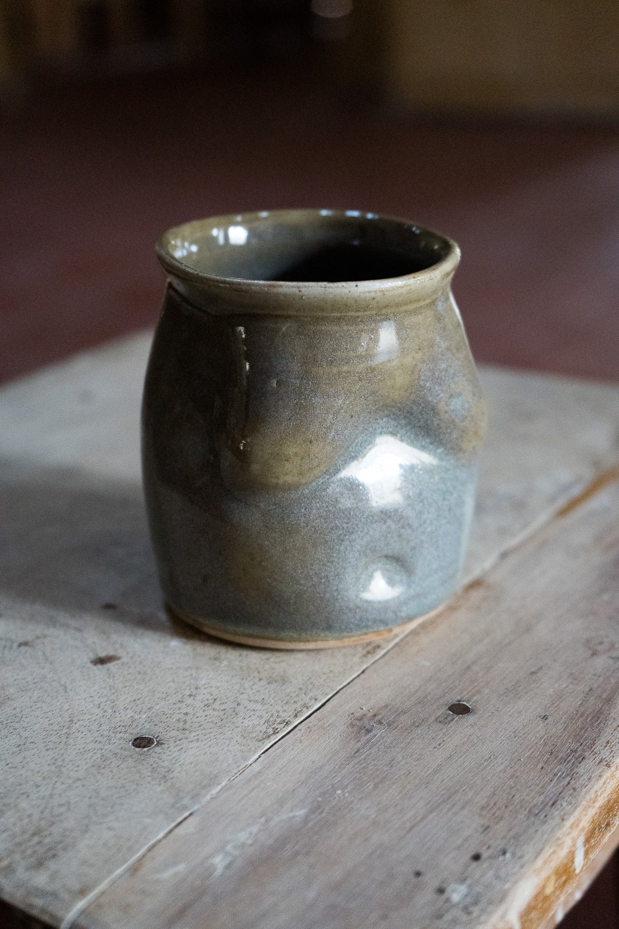 Seconds Caramel Teal Boob Tumbler