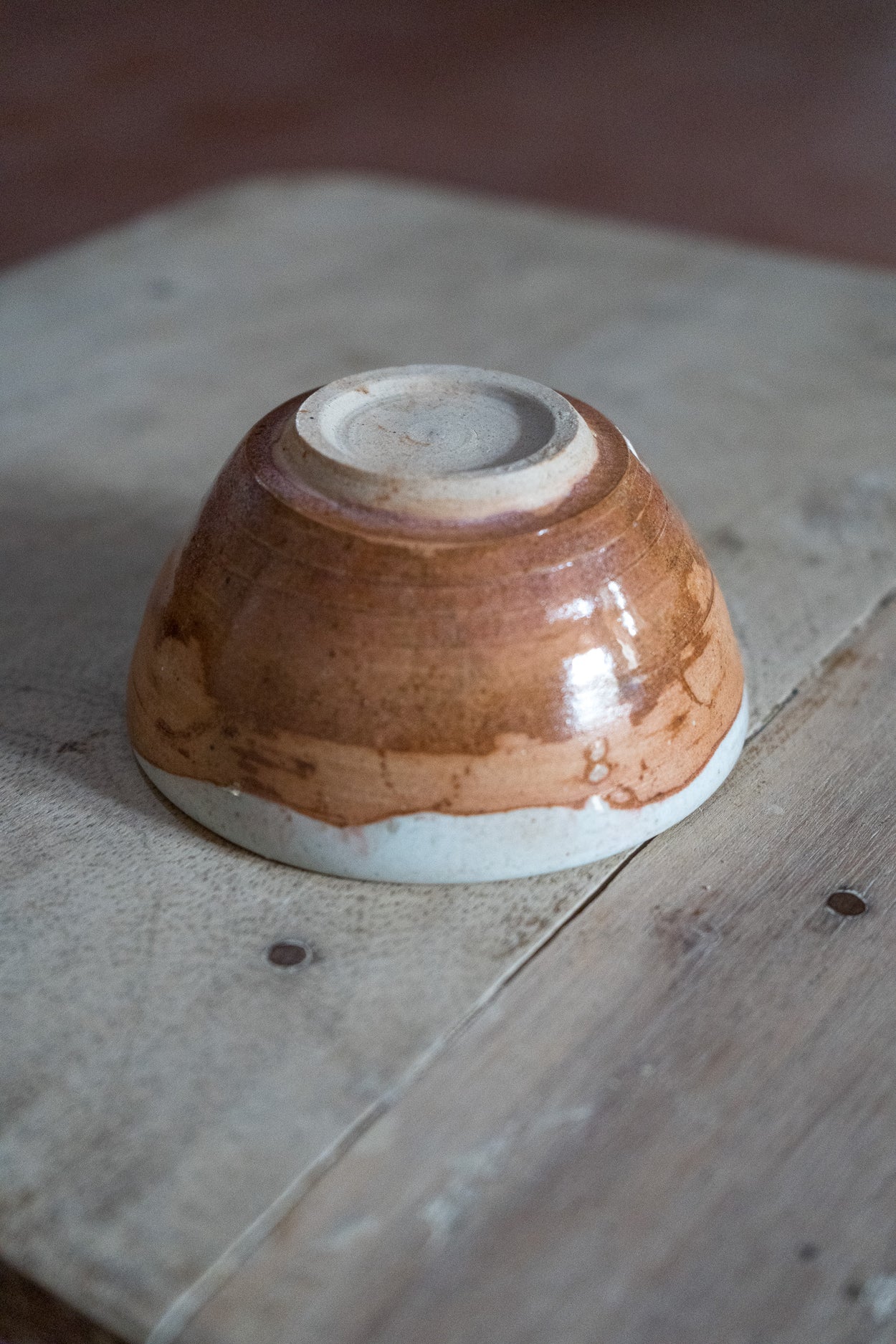 Seconds White Speckled Bowl -2