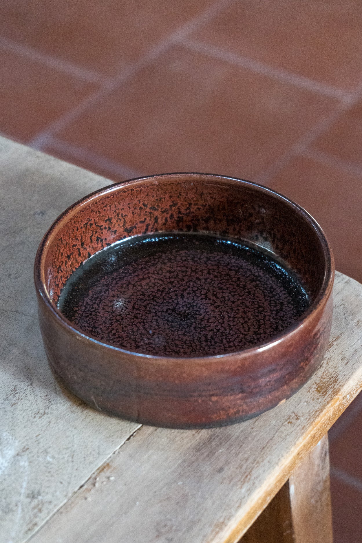 Seconds Rust Quarter Plate