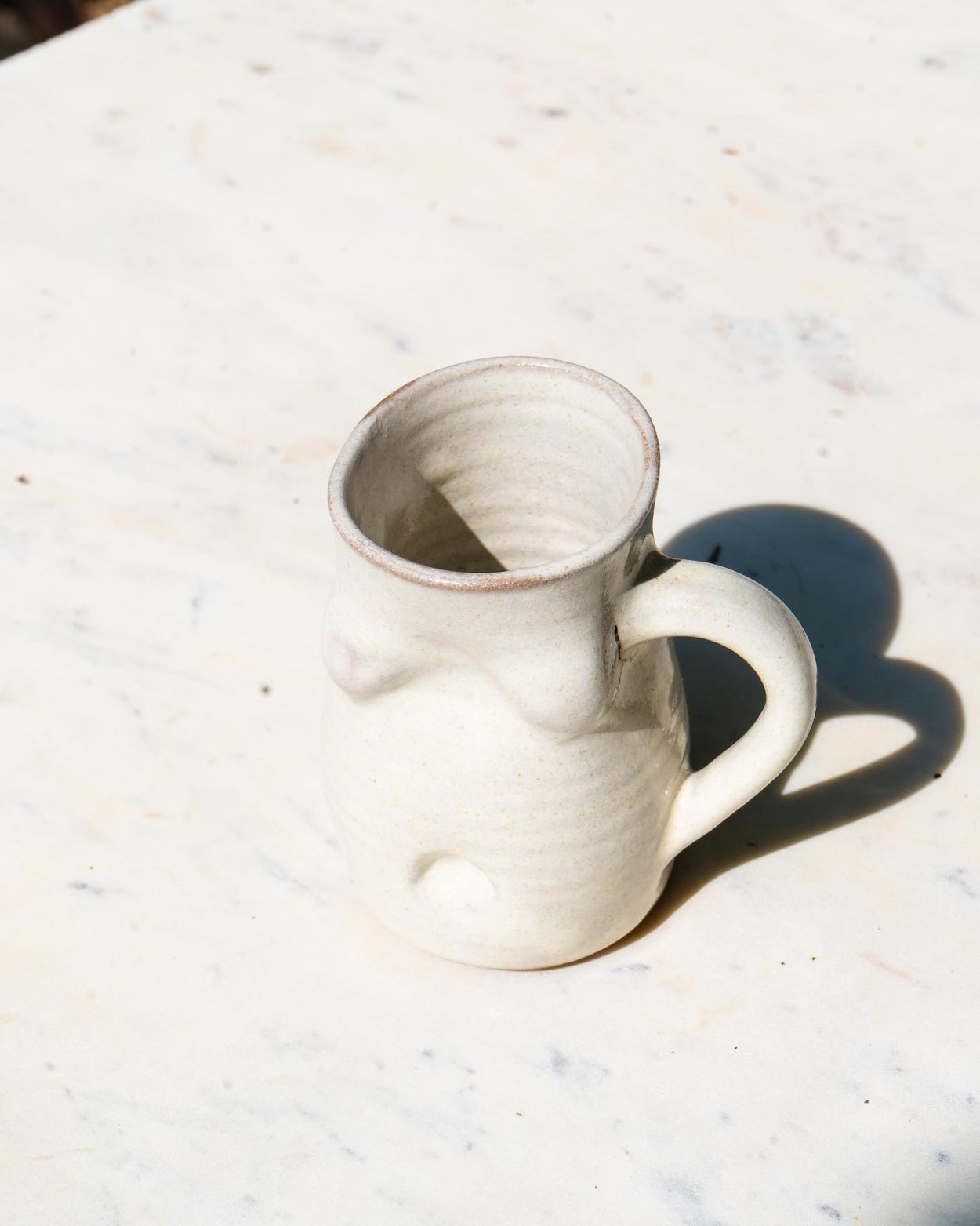 Seconds Sale - White Boob Mug