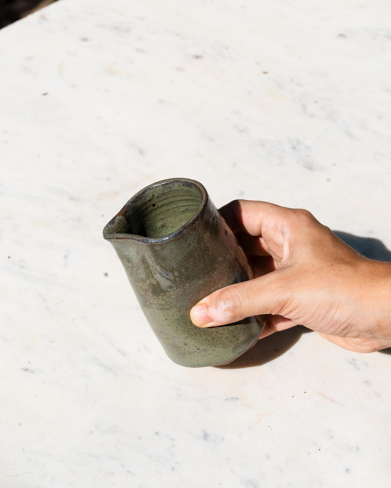 Seconds Sale - Moss pourer (No handle)