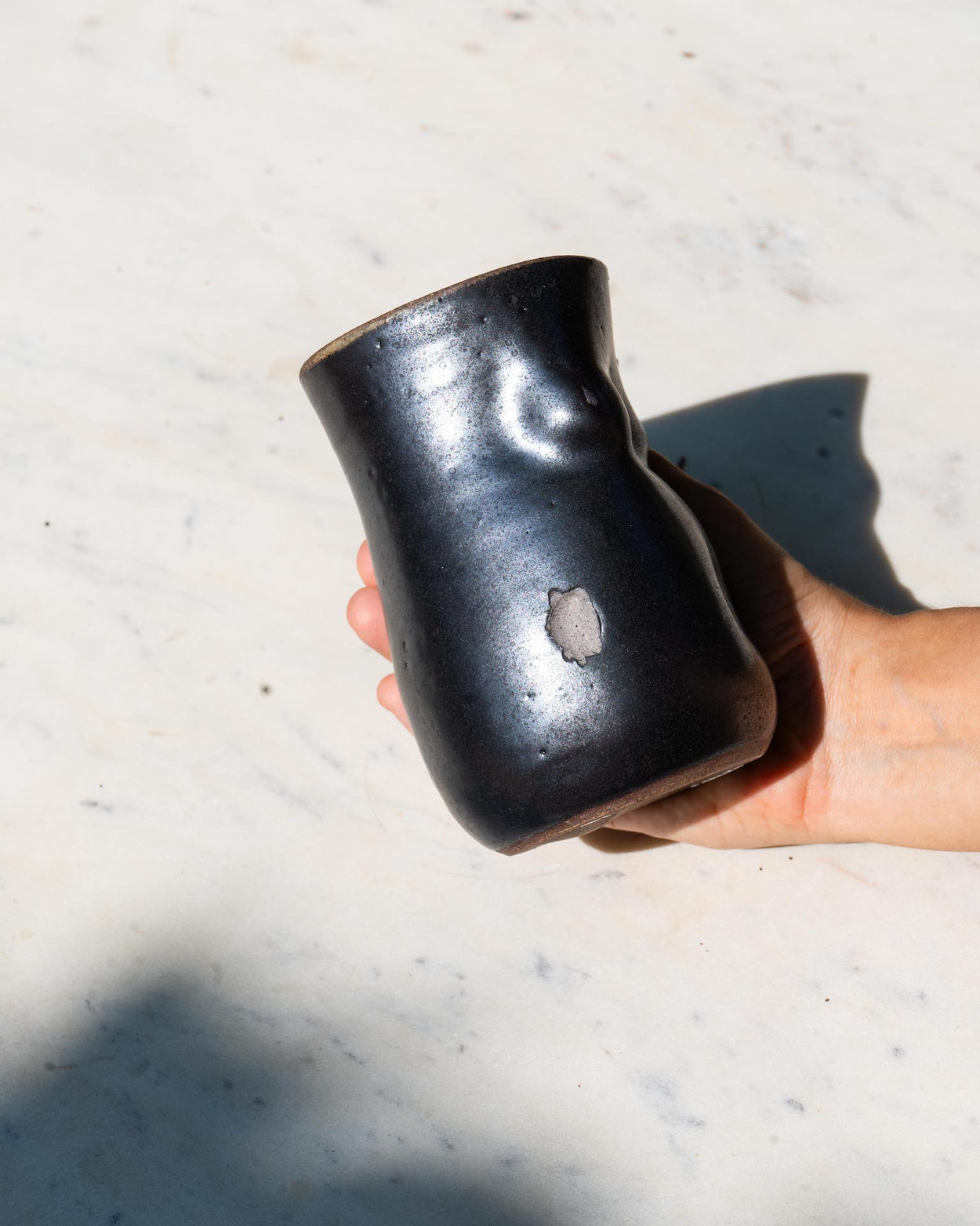 Seconds Sale - Black Boob Mug