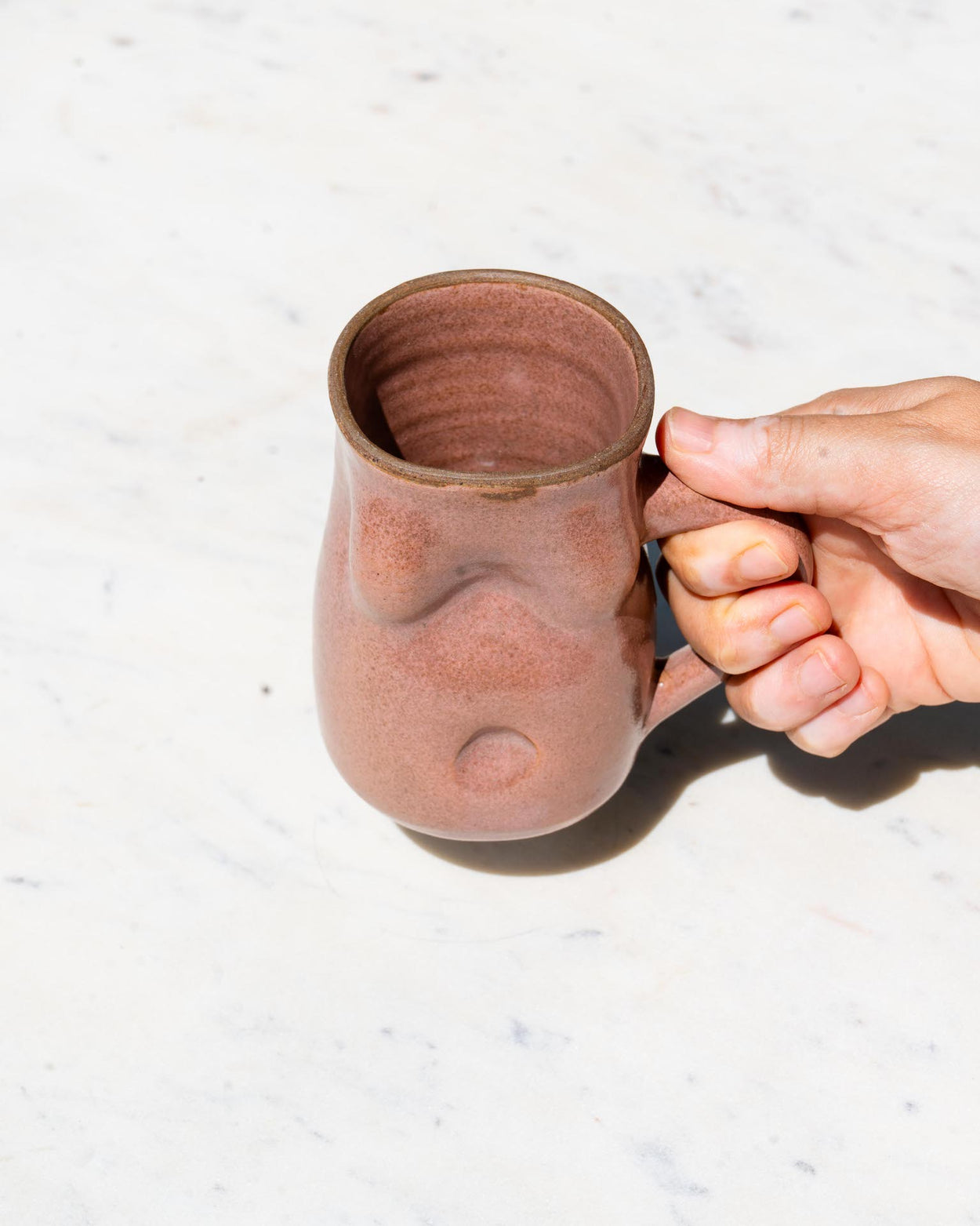 Bhoomi Boob Mug - Earthy Pink Medium