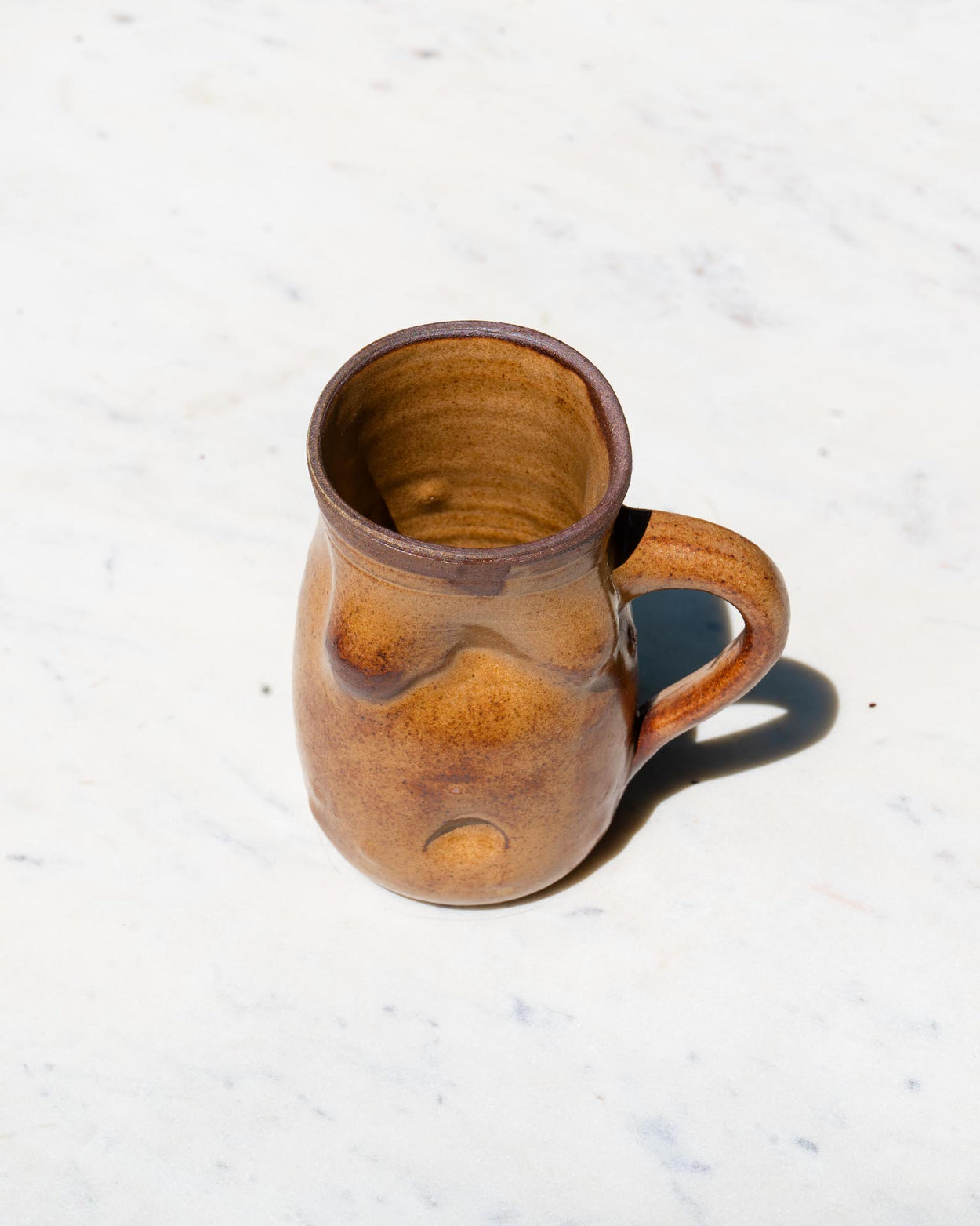 Bhoomi Boob Mug - Ochre Medium