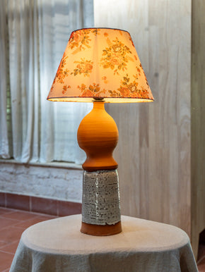 Terraoctta Rose Table Lamp
