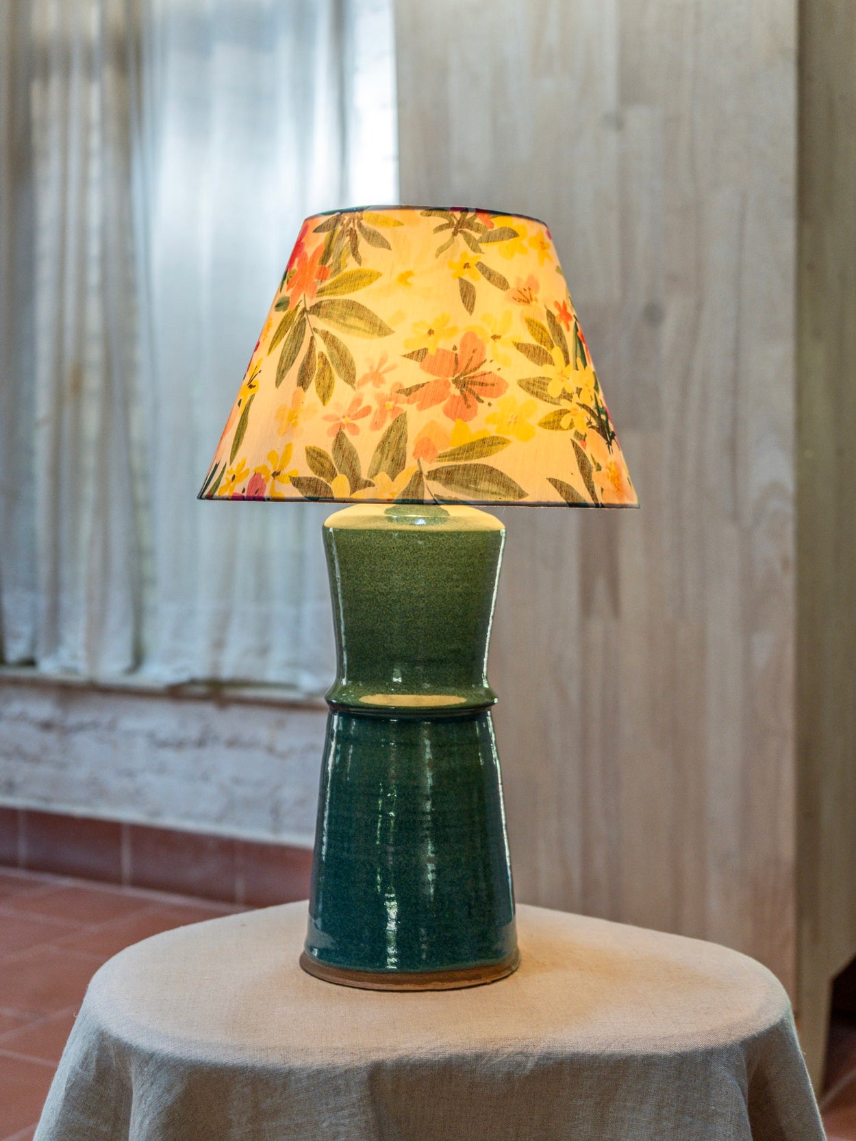 Kingfisher Bloom Table Lamp