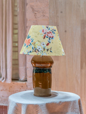 Honey Teak Table Lamp