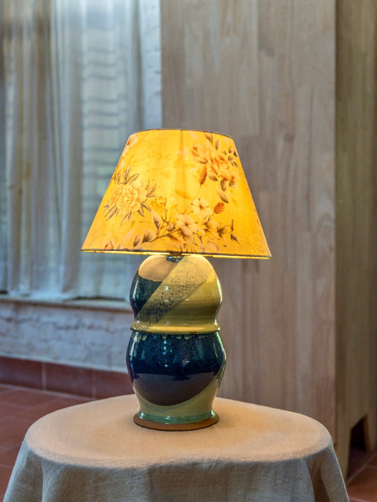 Teal Grove Table Lamp