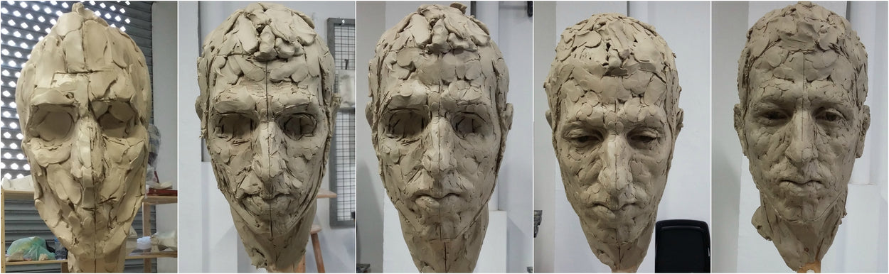 Portrait Sculpture In Clay With Valentina Zlatarova