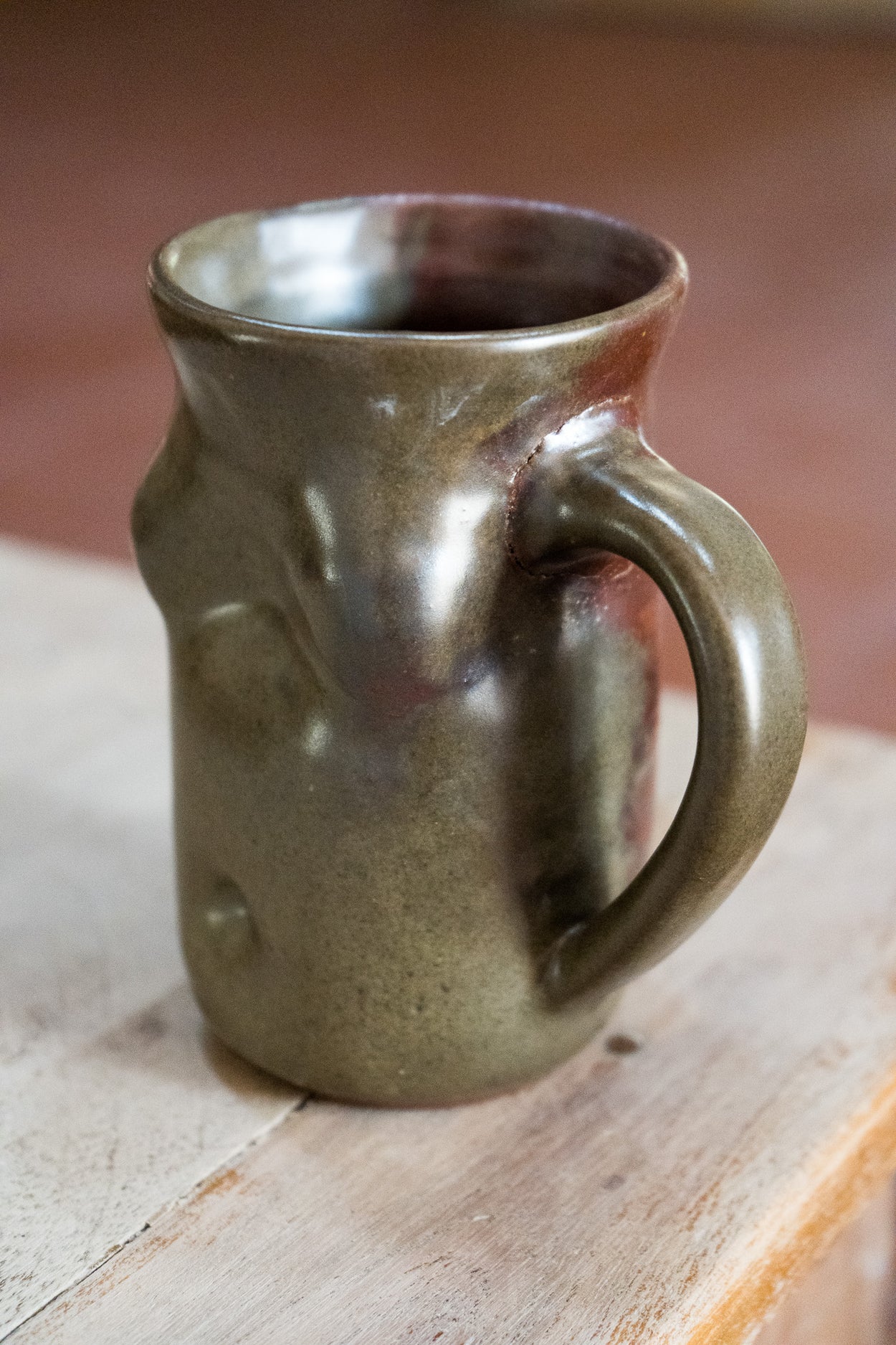 Defective Boob Mug - Cinnamon