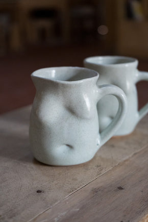 Defective Boob Mug - White