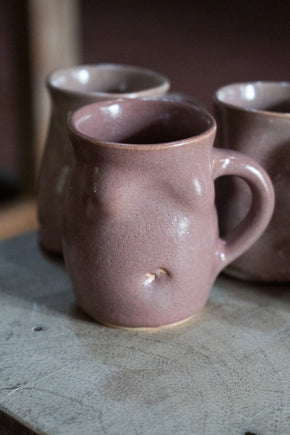 Defective Boob Mug - Bubblegum Pink