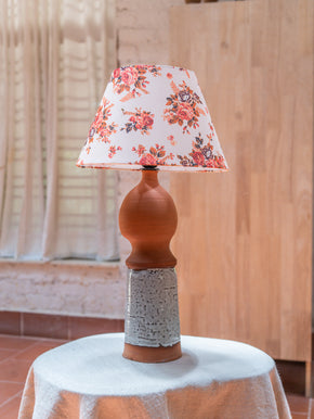 Terraoctta Rose Table Lamp
