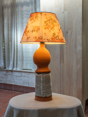 Terraoctta Rose Table Lamp