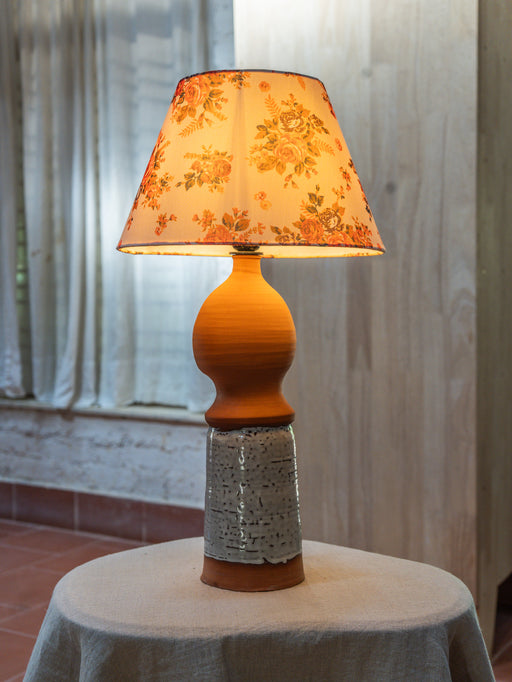 Terraoctta Rose Table Lamp