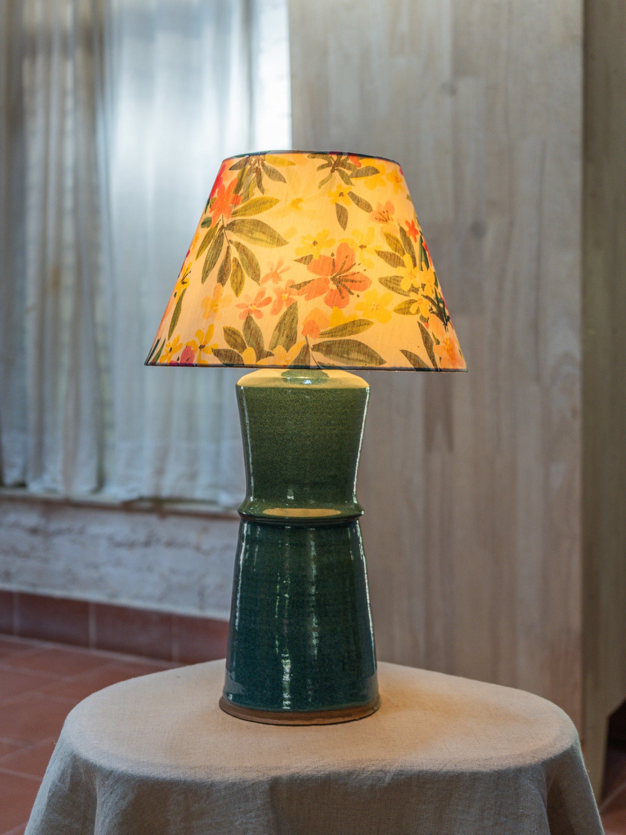 Kingfisher Bloom Table Lamp