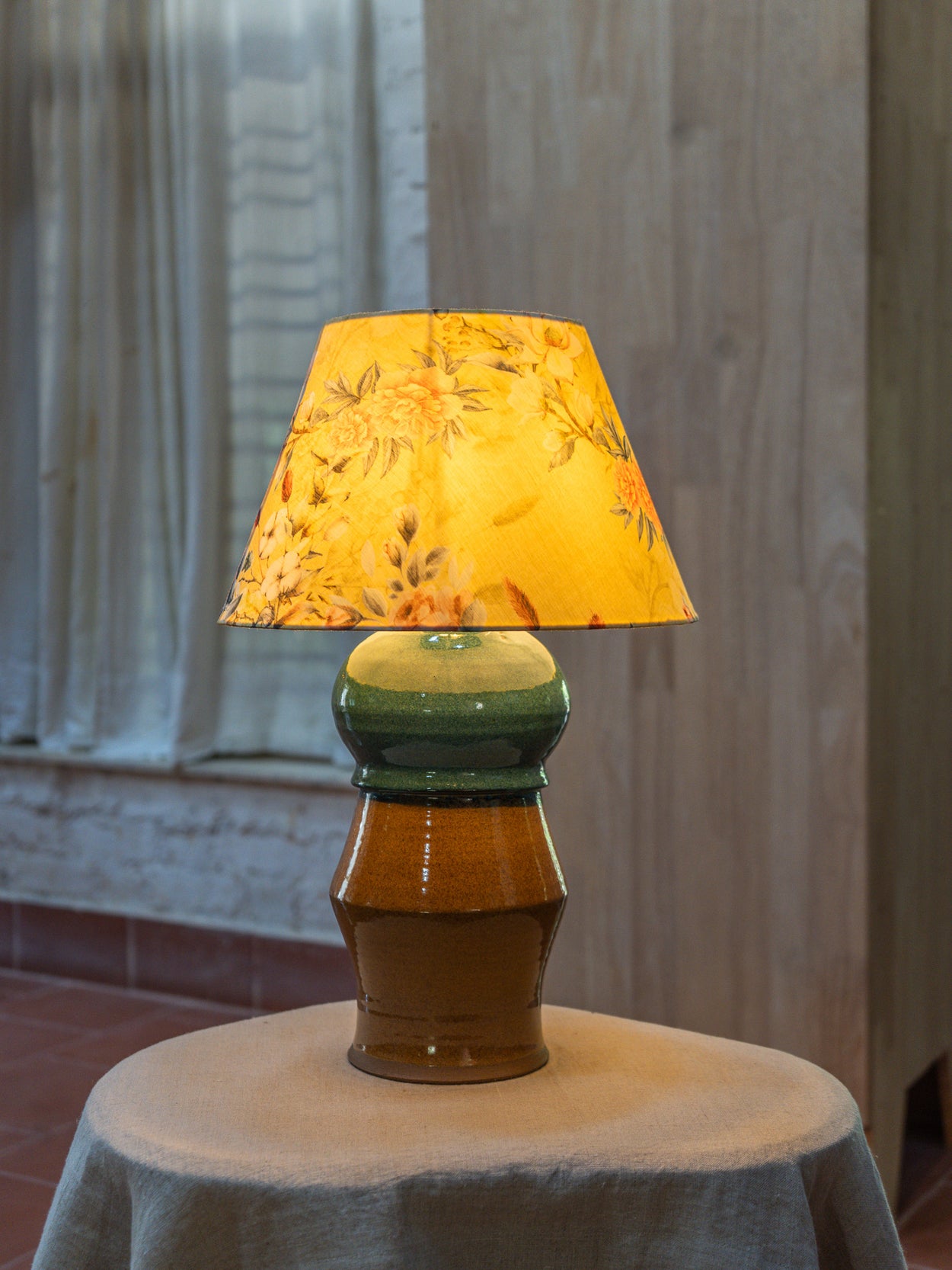 Teal Grove Table Lamp