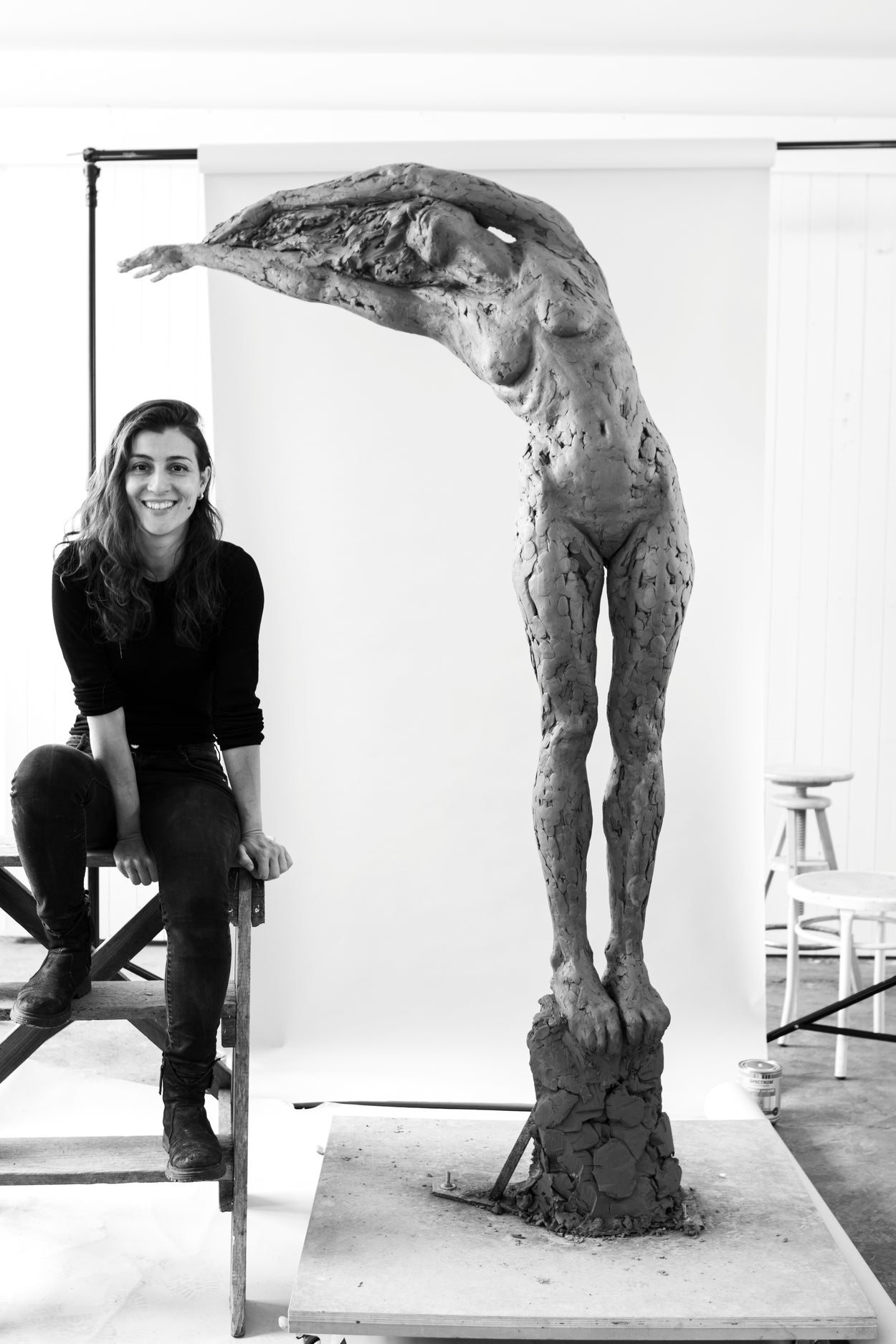 Portrait Sculpture In Clay With Valentina Zlatarova