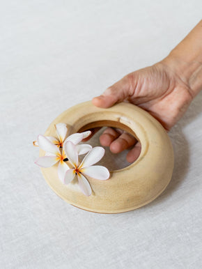 Mango Doughnut Vase