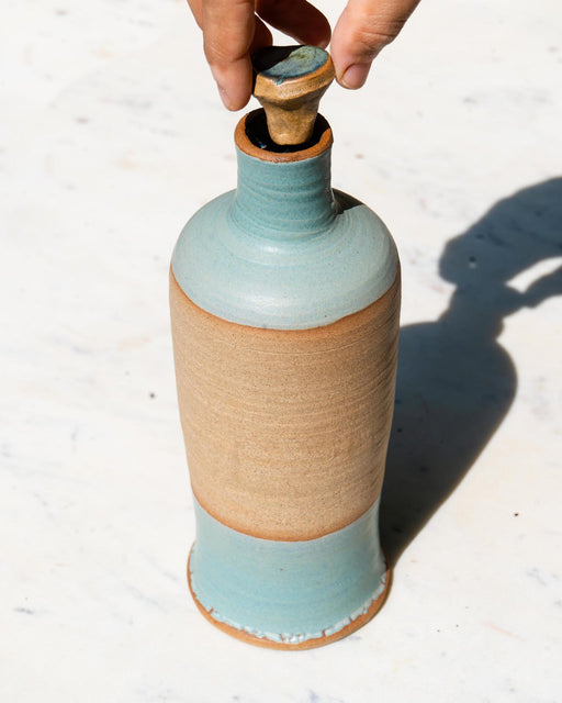 Teal Rock Bottle