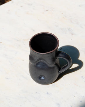 Seconds Sale - Black Boob Mug