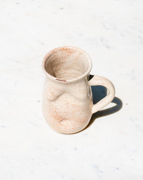 Bhoomi Boob Mug - Cream Medium