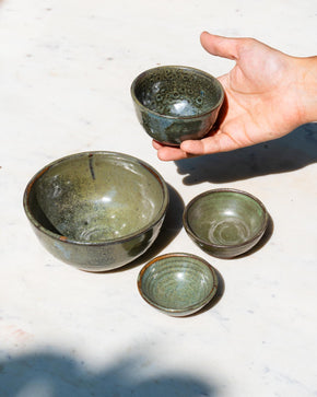 Seconds Sale - Moss Bowls - Set Of 4