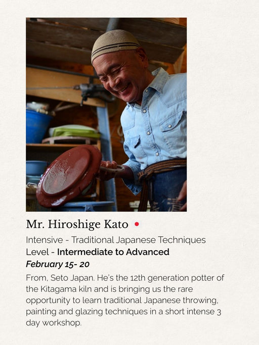 Traditional Japanese Techniques With Mr.Hiroshige Kato